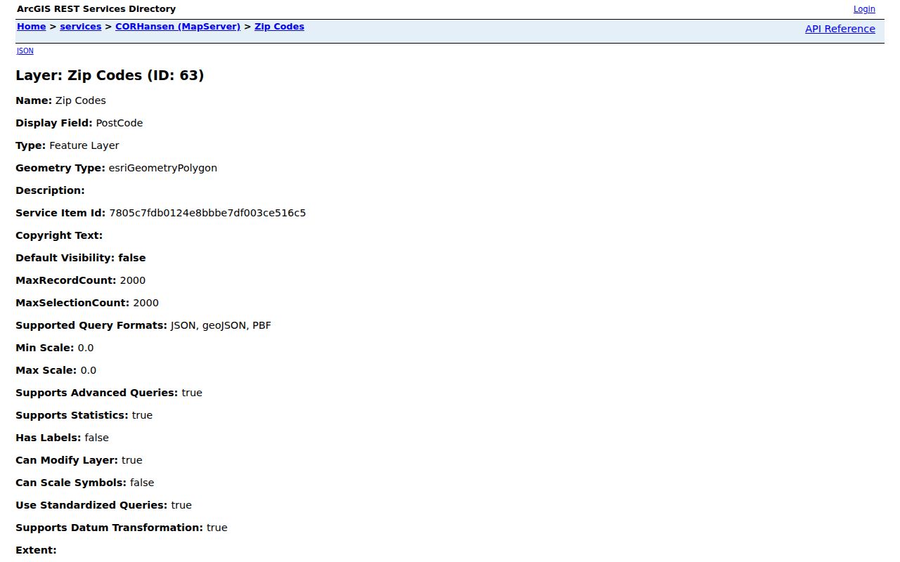Official Rockford GIS ZIP Codes layer for Winnebago County postal research
